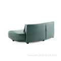 Italian Curved Design Home Furniture Living Room Sofas